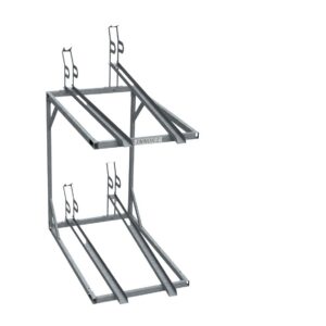 BICYCLE RACK 03/04 – Double‑tier 4-space bike rack