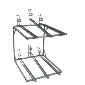 BICYCLE RACK 02/06 – Double‑tier 6-space bike rack