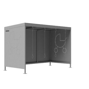 L4 - Modular 4-place stroller shelter