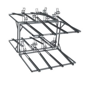 Double-sided Two-tier Bike Rack Module